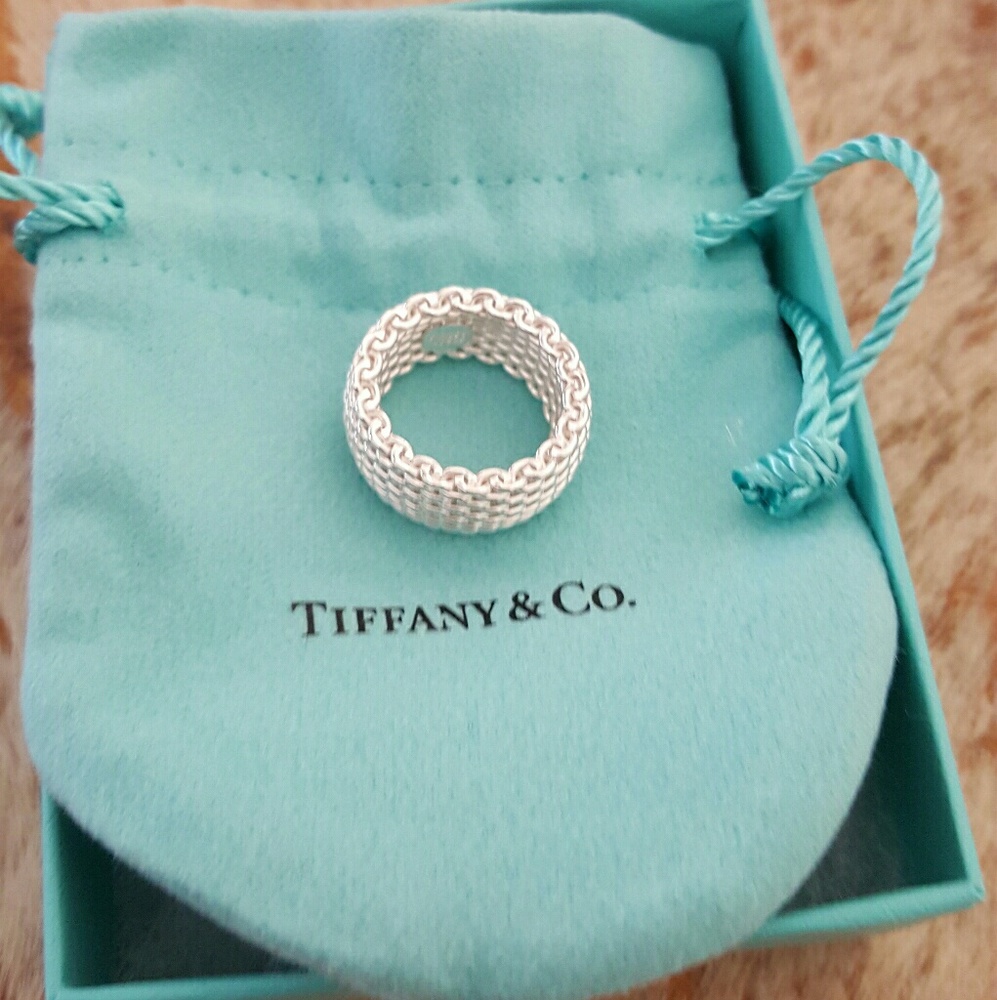 Tiffany & Co. Somerset Mesh Ring
